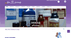 Desktop Screenshot of alfachemicalgroup.com
